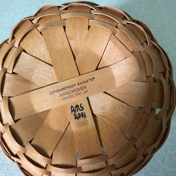 ‼️SOLD‼️ Longaberger Button & Cracker basket lot - Picture 5 of 15
